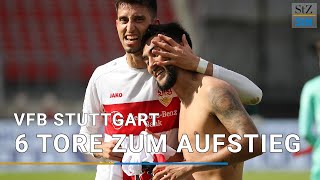 Der VfB schießt sich fast sicher zurück in die Bundesliga  1 FC Nürnberg  VfB Stuttgart 06 [upl. by Haleemak]