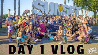 Sunset Music Festival Day 1 VLOG [upl. by Secunda]