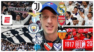 Las PEORES aficiones en el futbol Real Madrid Juventus Velez Santos y Toluca  Cal y Arena [upl. by Modestia520]