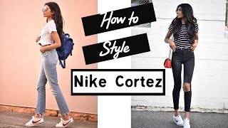 How to Style  Nike Cortez [upl. by Elohcan663]