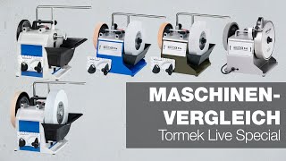 Der große Maschinenvergleich  Tormek Live [upl. by Chris84]