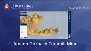 Amann Girrbach CAD Software  Ceramill Mind [upl. by Yeclehc328]