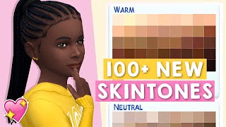 HUGE FREE UPDATE  100 NEW SKINTONES MAKEUP SLIDERS amp NEW HAIR ❤️ [upl. by Hibbitts]