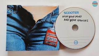 Scooter  Open Your Mind And Your Trousers  cd unboxing  4K [upl. by Longerich]