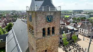 Franeker 2023 Dronevlucht Martinikerk [upl. by Yerok582]