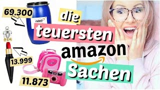 die TEUERSTEN AMAZON SACHEN 😳💰  ViktoriaSarina [upl. by Notsla]