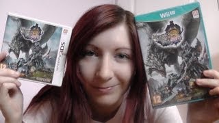 Monster Hunter 3 Ultimate  Nintendo WII U  3DS  Unboxing [upl. by Ver]