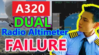 Pilot Interview A320 Dual Radio Altimeter Failure MADE EASY [upl. by Kristel]