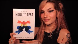 ASMR Inkblot Test What do you see [upl. by Oicapot347]