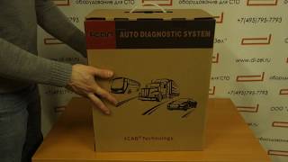 Комплектация автосканера FCAR F7SG unboxing FCAR F7G [upl. by Bechler869]