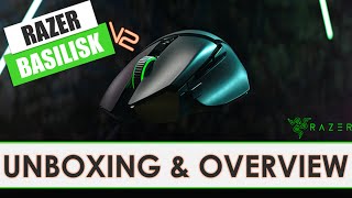 Razer Basilisk V2 Unboxing  The new 3 side button Fortnite King [upl. by Tsai]