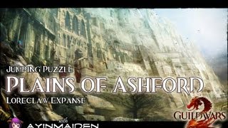 Guild Wars 2  Jumping Puzzle  Plains of Ashford Loreclaw Expanse [upl. by Clementis]