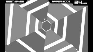 Super Hexagon Final Level Hyper Hexagonest [upl. by Eulalie]