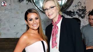 Jane Lynch Says Lea Michele ‘Knocked It Out of the Park’ in Funny Girl on Broadway [upl. by Abihsot]