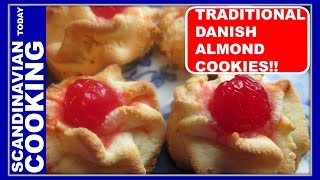 How To Make Danish Almond Christmas Cookies 🎄 Småkager [upl. by Siesser841]