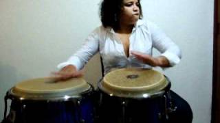 Jennifer Drums Conga Solo [upl. by Okorih]