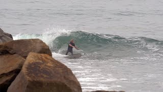 SURFING A PRIVATE MARINE BASE [upl. by Ruhtua]