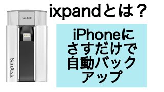 ixpand紹介動画 さすだけで簡単バックアップ [upl. by Attenhoj]