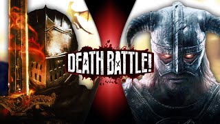 Skyrim VS Dark Souls Dragonborn VS Chosen Undead  DEATH BATTLE [upl. by Idok]