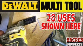 28 ways to use a Multi Tool  Dewalt [upl. by Dachi433]