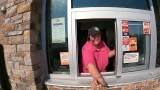 2 for 5 Crescent Deal Burger King DriveThru 102 S Foster Dr Saukville Wisconsin 27 July 2023 [upl. by Moser]