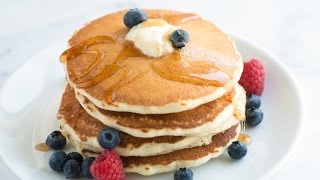 Easy Fluffy Pancakes Recipe  How to Make Pancakes from Scratch [upl. by Aphrodite745]