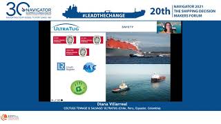 Diana Villarreal Commercial Manager–COLTUGS TOWAGE amp SALVAGE ULTRATUGChilePeruEquadorColombia [upl. by Eicram]