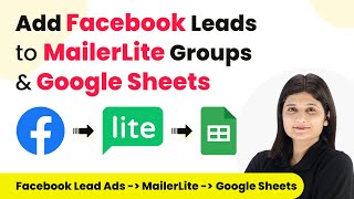 Automatically Add Facebook Lead Ads Leads to MailerLite Groups and Google Sheets [upl. by Nashoma70]