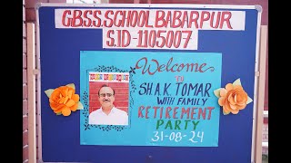 SH AK TOMAR JI RETIREMENT [upl. by Tnayrb48]