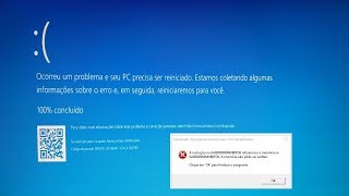 ERRO DRIVER OVERRAN STACK BUFFER Windows 10 [upl. by Odanref]