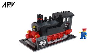 LEGO 樂高 40370 40周年紀念火車 快速組裝  LEGO® Trains 40th Anniversary Speed Build [upl. by Rebel37]