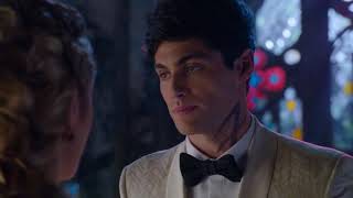 Shadowhunters  S1 Ep 12  Magnus and Alec first kiss scene [upl. by Vashtee899]