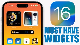 10 Great iOS 16 Widgets  You Must Try [upl. by Hillary]