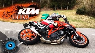 MEIN ERSTES MAL AUF EINER KTM  KTM 1290 SUPER DUKE VLOGREVIEW DeutschGerman [upl. by Ikuy]