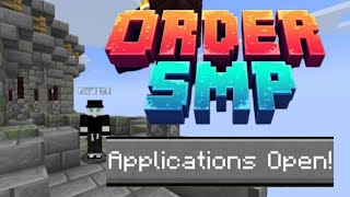 This Smp needs you  Order smp application open  Pixalplayzmc [upl. by Hobey247]