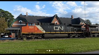 CN 2612 2600 ChathamKent On Oct 8 24 [upl. by Ettevad]