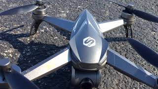 Sanrock Bugs 5W 4K Camera Drone with Brushless Motors  Flight Review [upl. by Hehre112]