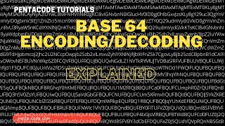 Base64 EncodingDecoding explained [upl. by Auqinimod]