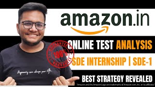 Amazon Online Test for SDE Internship and SDE 1  How to prepare  Apply Now 🔥 [upl. by Mcferren315]