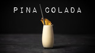 The Best PINA COLADA Ive Ever Tasted Essential Cocktails 4550 [upl. by Mima939]