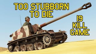 THIS TANK IS A STUBBORN GIANT  Sturer Emil in War Thunder  OddBawZ [upl. by Amadas245]