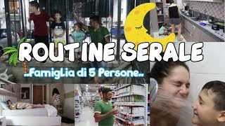 ROUTINE SERALE DI UNA FAMIGLIA DI 5 PERSONE  SUMMER EDITION  DebbyG [upl. by Aitret816]