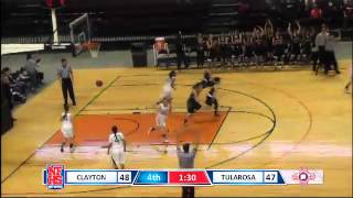 Clayton 24 Drew Hidalgo sinks a 3 from deep [upl. by Teagan]