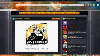 How to download Games and videos from newgrounds the right way [upl. by Pratte]