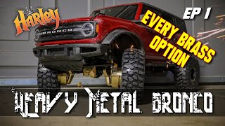 Every Brass Upgrade Traxxas TRX4  Heavy Metal Bronco  Episode 1 [upl. by Eyde]