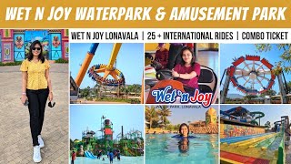 WET N JOY Waterpark amp Amusement Park Lonavala  Just Rs 999  Combo Ticket  Magic Mountain [upl. by Salokcin]