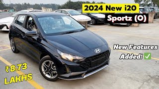 Top Model aur nahin bikega 🔥 873 Lakhs  New Hyundai i20 Sportz Optional 2024 [upl. by Ahsennek]