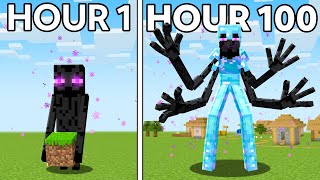 I Spent 24 Hours As An Enderman In Minecraft [upl. by Ellenod436]