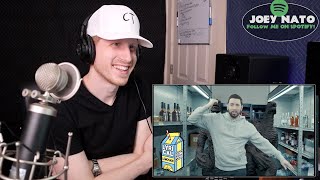 Joey Nato Reacts to Eminem  Godzilla ft Juice WRLD Dir by ColeBennett [upl. by Alur]