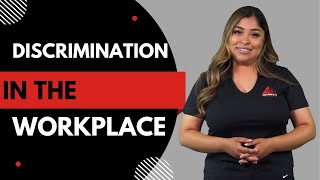 Discrimination in the Workplace Training VIdeo [upl. by Toland]